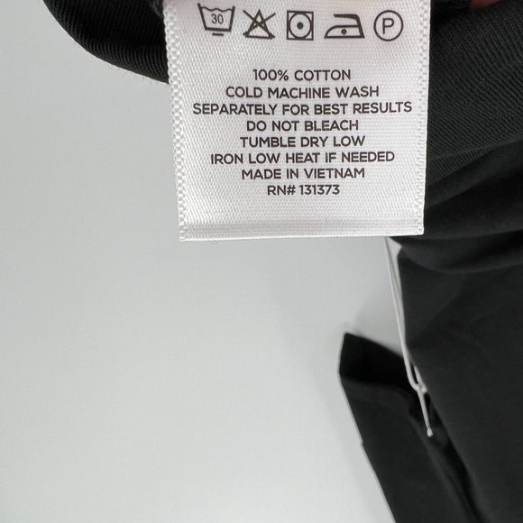 Saturdays NYC Men's Daisy Patch Short Sleeve T-Shirt Crew Neck Black sz XS NWT - Picture 8 of 8